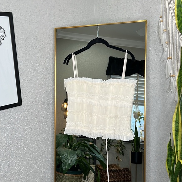 HOUSE OF CB 'Lula' Ivory Sequin Pleat Corset NWOT - Picture 9 of 9